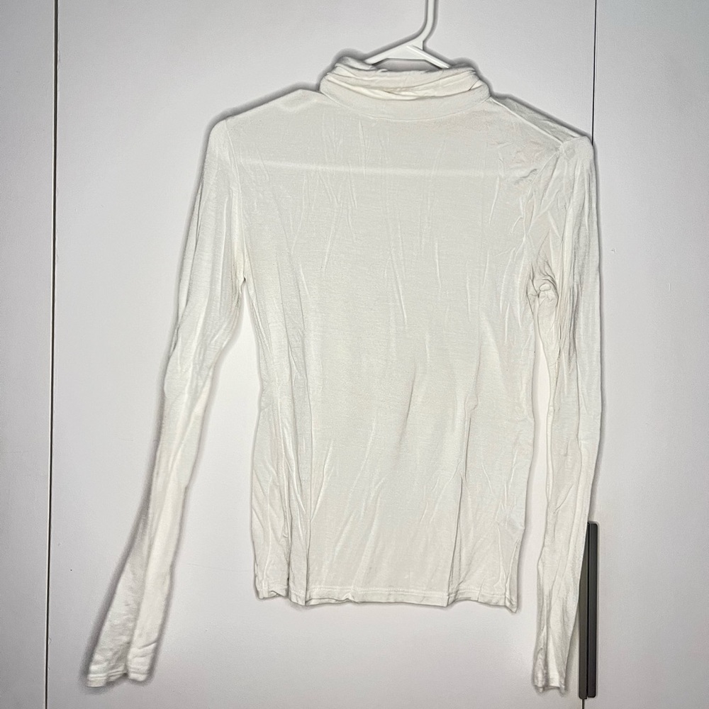 White turtleneck